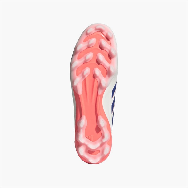 adidas Mens Copa Pure 3 League AG Artificial Ground Football Boots Off White/Lucid Blue/Signal Coral - Image 2