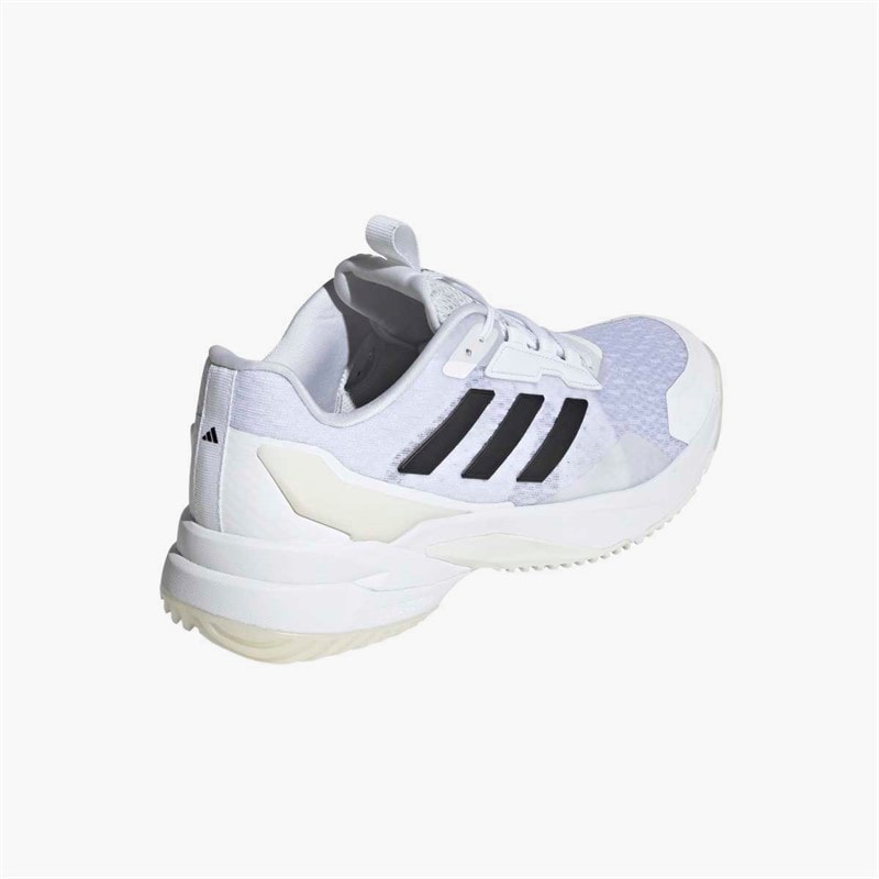 adidas Mens Crazyflight 6 Indoor Court Shoes Cloud White/Core Black/Core White - Image 3