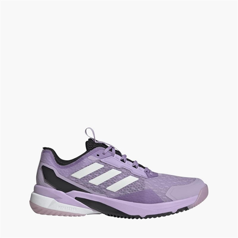 adidas Mens Crazyflight 6 Indoor Court Shoes Powder Plum/Zero Metalic/Core Black