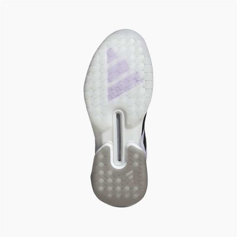 adidas Womens Counterblast Indoor Performance Court Shoes Cloud White/Core Black/Powder Plum - Image 2