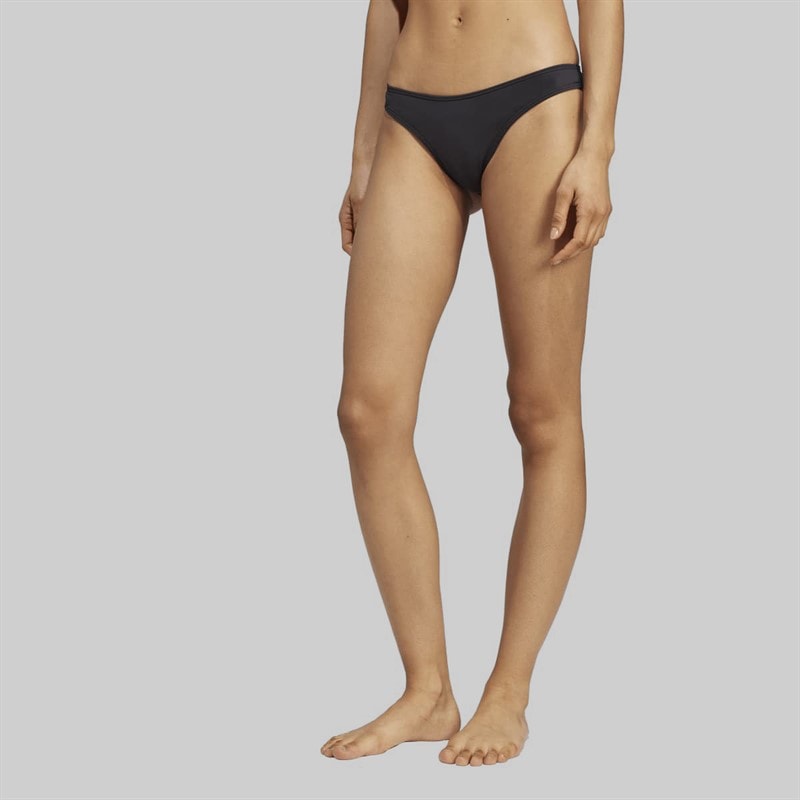 adidas Womens Essentials Bikini Bottoms Black/White - Image 2