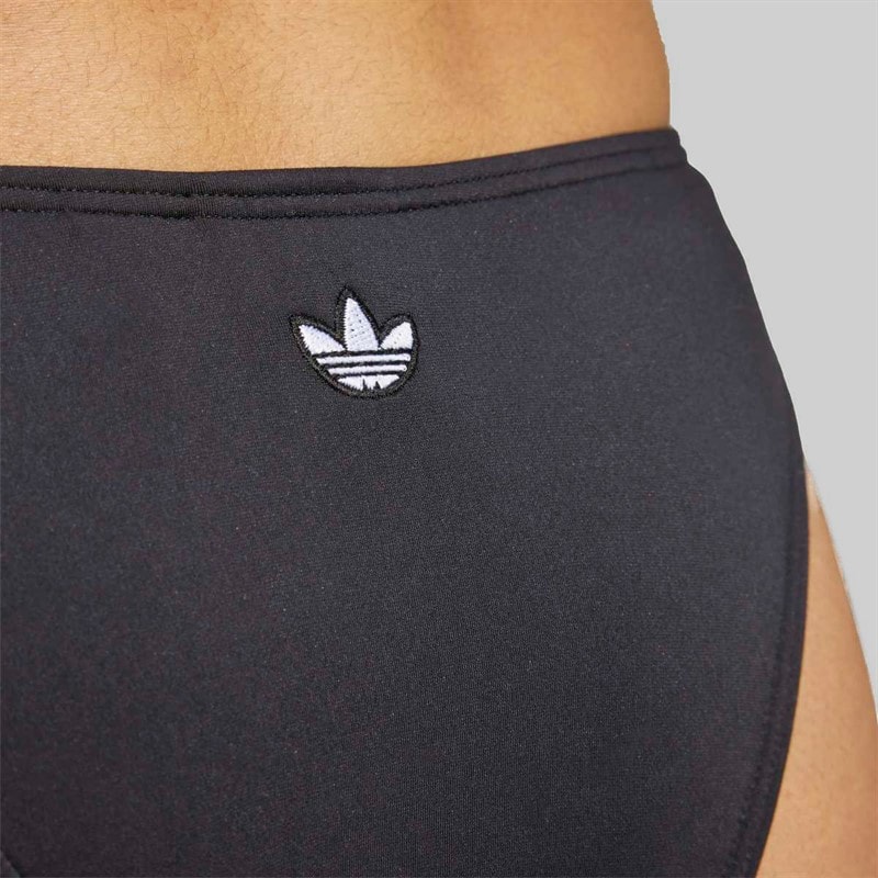 adidas Womens Essentials Bikini Bottoms Black/White - Image 4