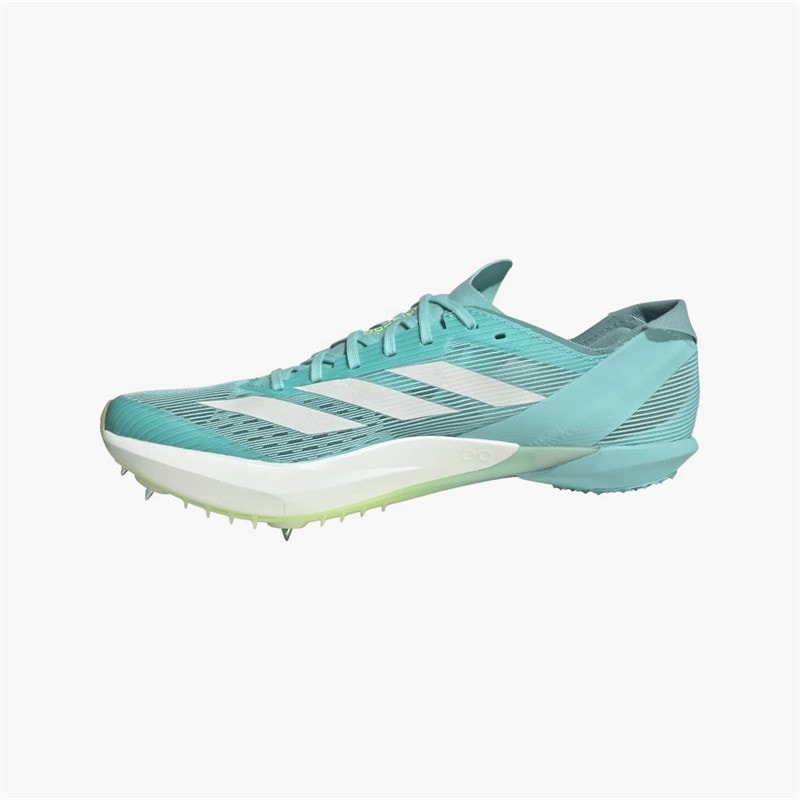 adidas Mens Adizero Ambition Middle Distance Running Spikes Flash Aqua/Zero Metalic/Lucid Lemon - Image 5