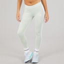 adidas Womens Essentials 3-Stripes Leggings Linen Green