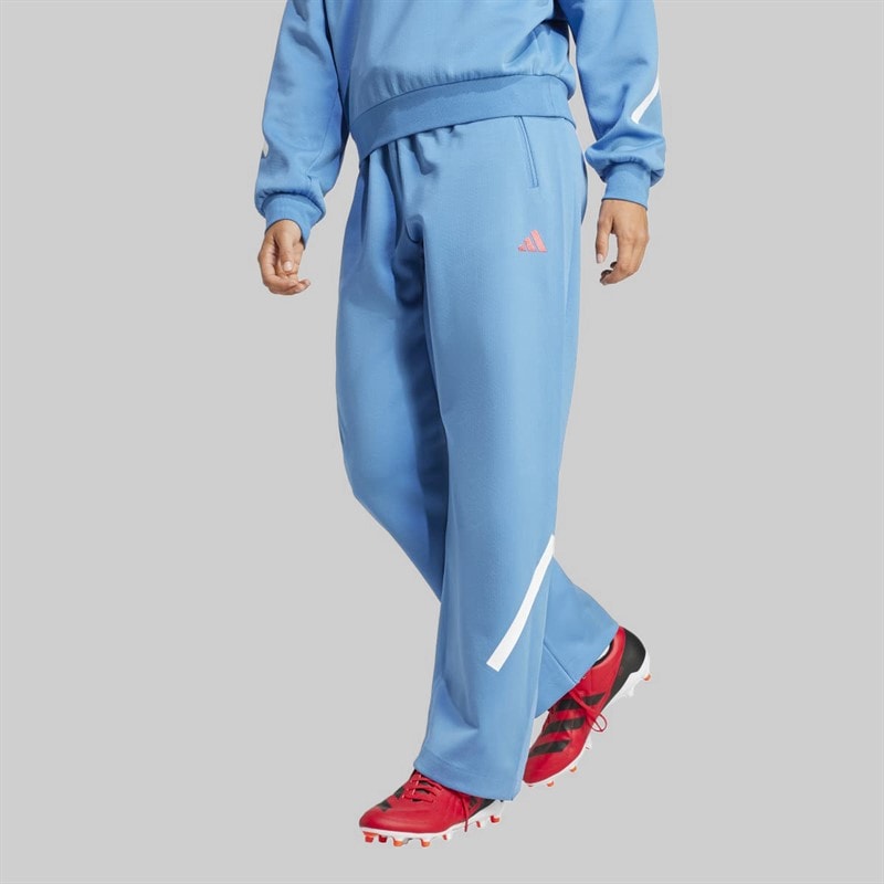 adidas Womens FFR France Rugby Z.N.E Travel Track Pants Focus Blue - Image 2