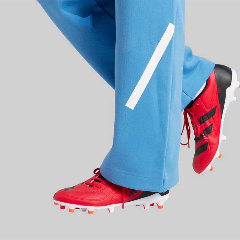 adidas Womens FFR France Rugby Z.N.E Travel Track Pants Focus Blue - Image 4