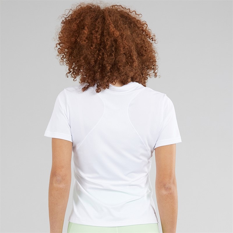 adidas Womens Designed For Training T-Shirt White - Image 2