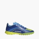 adidas Junior F50 League Messi TF Astro Football Boots Royal Blue/Solar Yellow/Semi Blue Burst