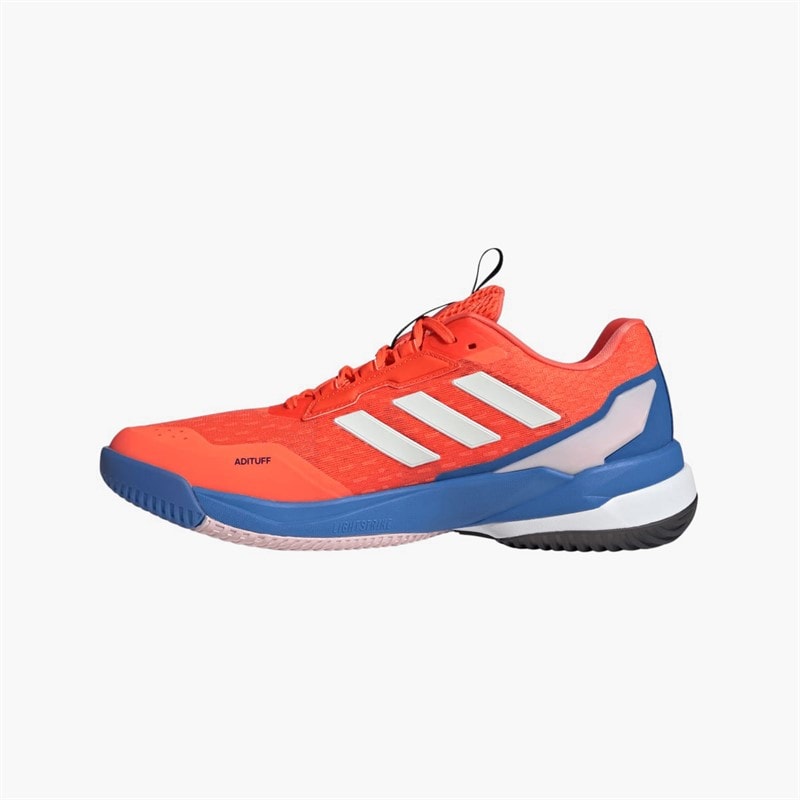adidas Mens Crazyflight 6 Indoor Court Shoes Bright Royal/Zero Metalic/Team Solar Orange - Image 5