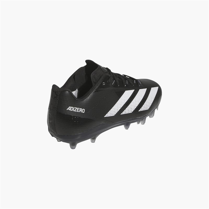 adidas Junior Adizero Electric.2 American Football Cleats Core Black/Cloud White/Core Black - Image 3