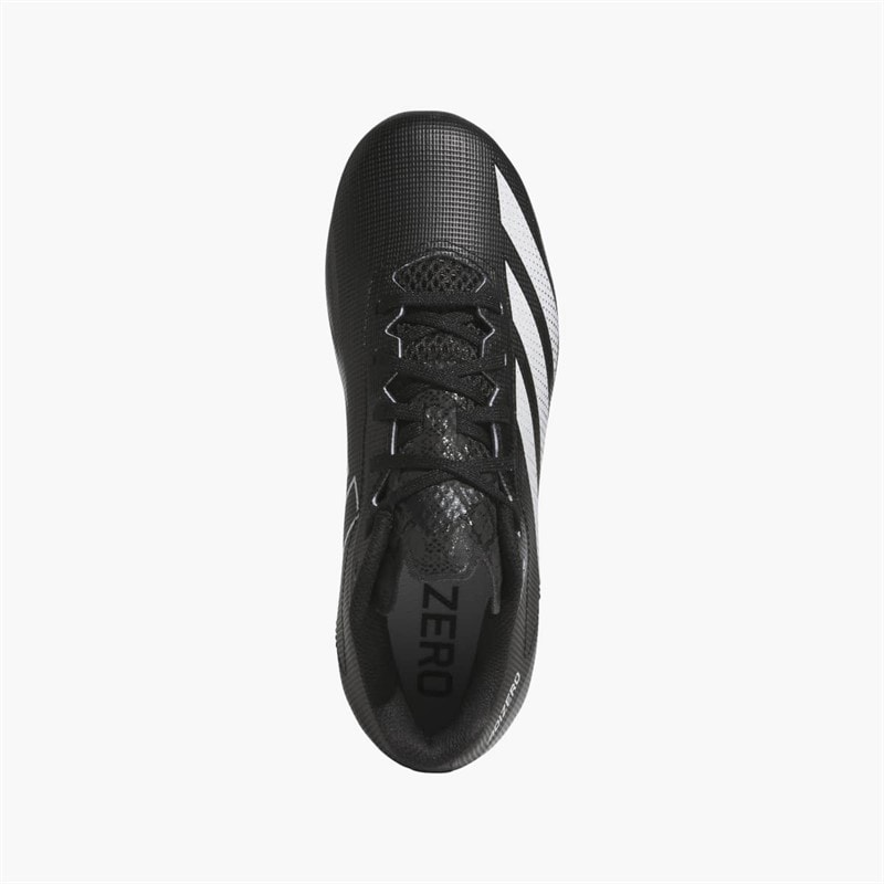 adidas Junior Adizero Electric.2 American Football Cleats Core Black/Cloud White/Core Black - Image 4