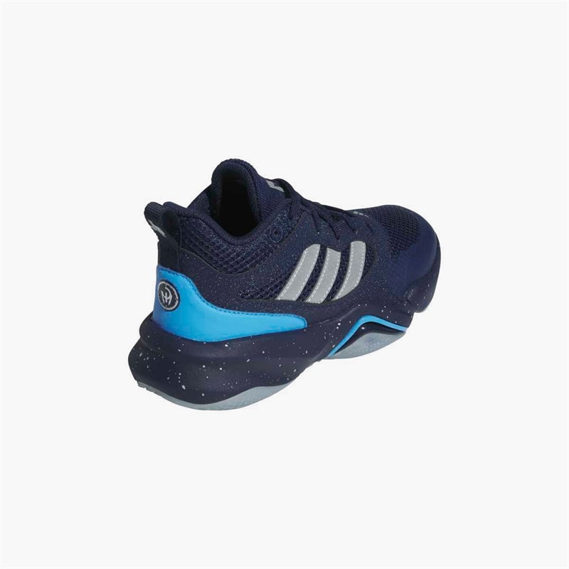 adidas Junior Boys Mahomes 2 Impact FLX Training Trainers Team Navy Blue/Bright Royal/Team Navy Blue - Image 3