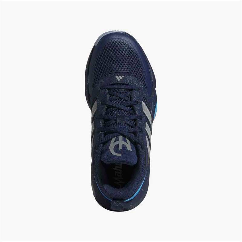 adidas Junior Boys Mahomes 2 Impact FLX Training Trainers Team Navy Blue/Bright Royal/Team Navy Blue - Image 4