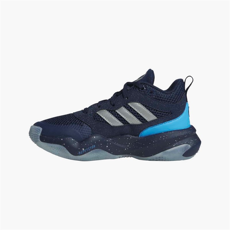 adidas Junior Boys Mahomes 2 Impact FLX Training Trainers Team Navy Blue/Bright Royal/Team Navy Blue - Image 5