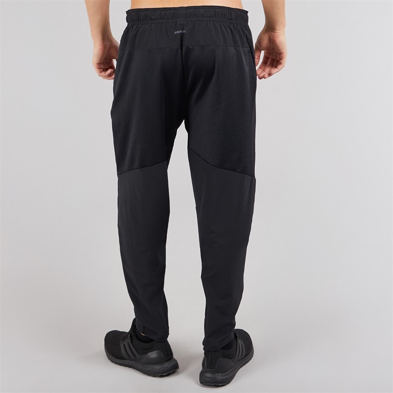 adidas Mens Designed For Training Hybrid Joggers Black - Image 2