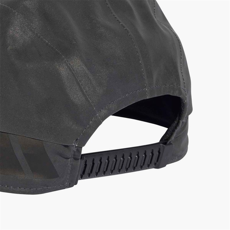 adidas Mens Reflective Tech Cap Reflective Silver/Black - Image 3