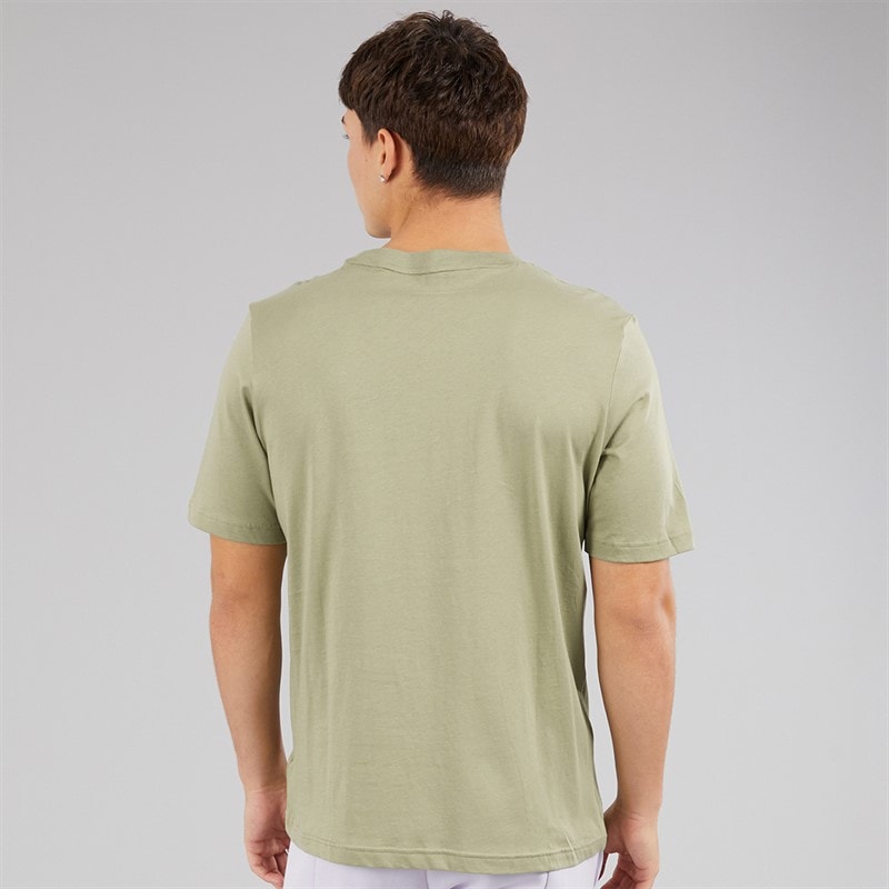 adidas Mens Future Icons Badge Of Sport T-Shirt Tent Green - Image 2