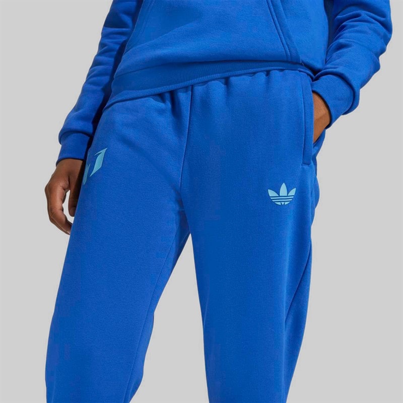 adidas Junior Messi Track Pants Royal Blue - Image 4