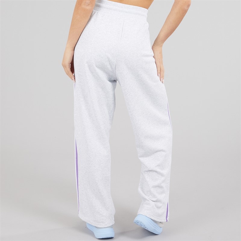 adidas Womens Essentials Colour Pop French Terry Joggers Ligh Grey Heather - Image 2