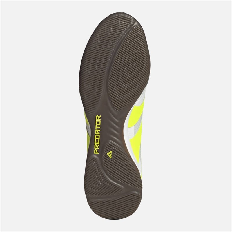 adidas Mens Predator Pro IN Indoor Football Boots Cloud White/Lucid Lemon/Core Black - Image 2