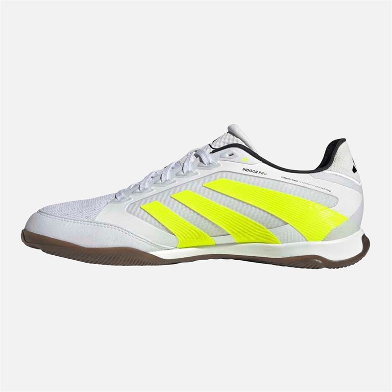 adidas Mens Predator Pro IN Indoor Football Boots Cloud White/Lucid Lemon/Core Black - Image 5