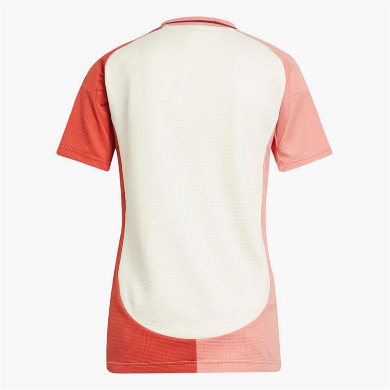 adidas Womens OL Olympique Lyon 24/25 Third Jersey Ivory - Image 2