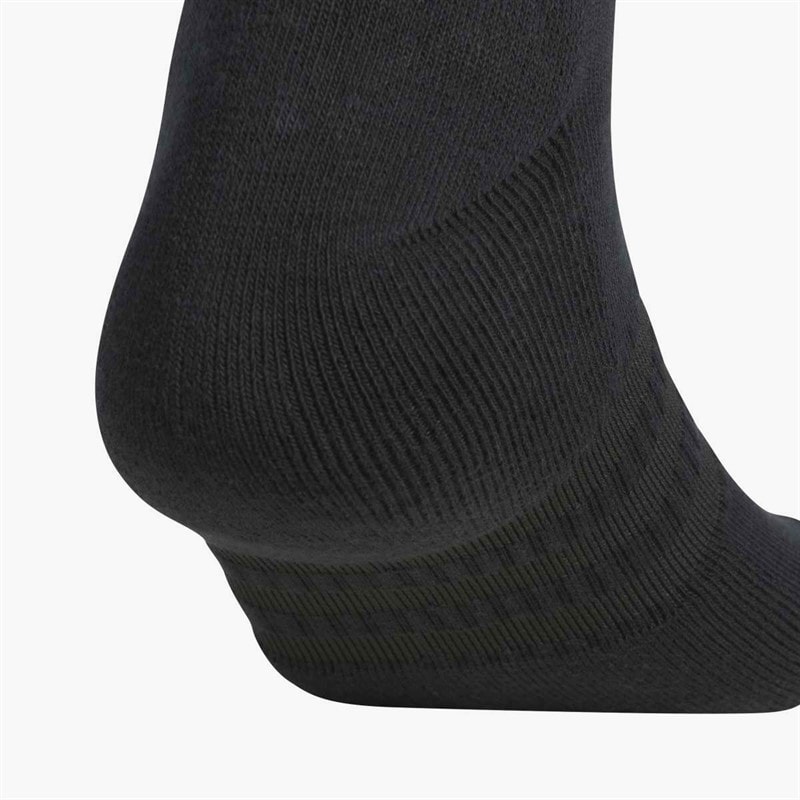 adidas  Golf 3-Stripes Half Crew Socks Black - Image 3