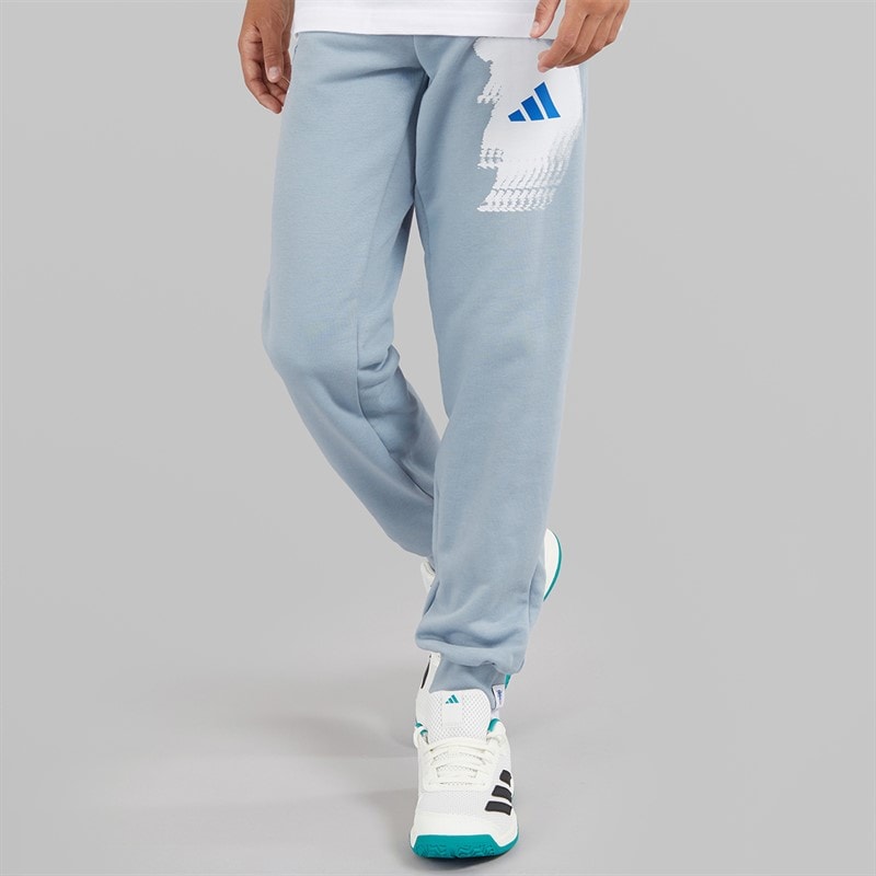 adidas Junior Boys Jude Bellingham Graphic Joggers Light Grey