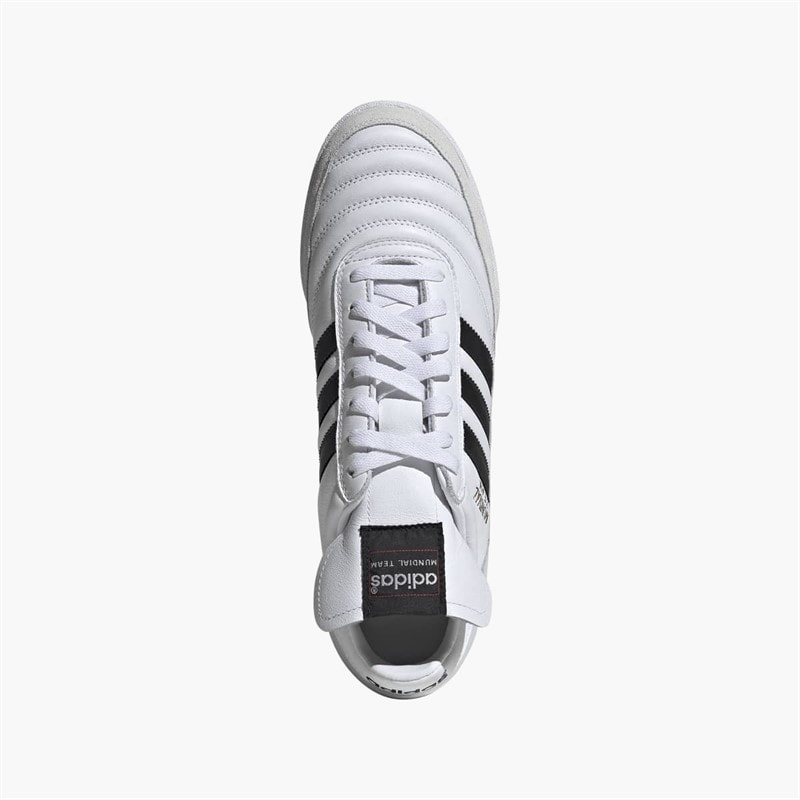 adidas Mens Mundial Team TF Astro Football Boots Cloud White/Core Black/Gold Metallic - Image 4