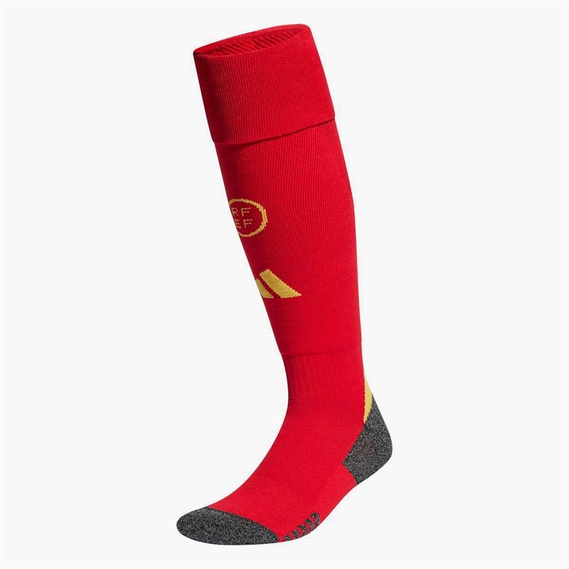 adidas Mens RFEF Spain 2024 Home Football Socks Better Scarlet