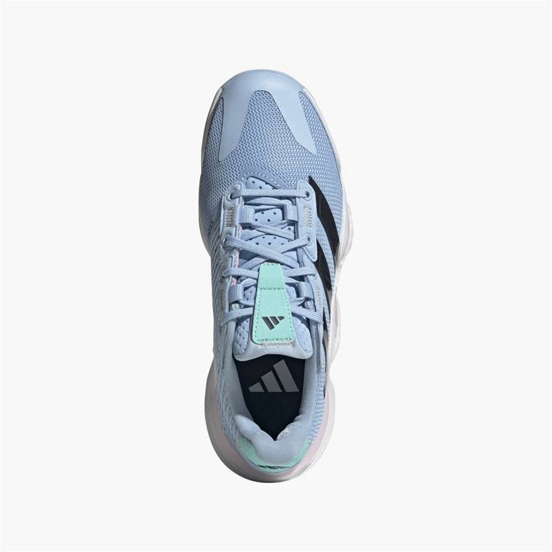 adidas Womens Stabil 16 Indoor Court Shoes Glow Blue/Shadow Navy/Core Black - Image 4