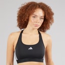 adidas Womens Prime Lift Training Medium Support Sports Bra Black/White