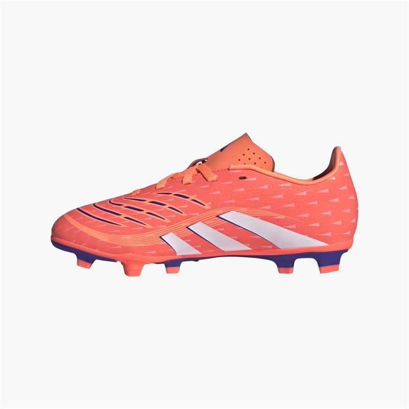 adidas Junior Predator Club FG/MG Firm/Multi Ground Football Boots Signal Coral/Cloud White/Beam Orange - Image 5