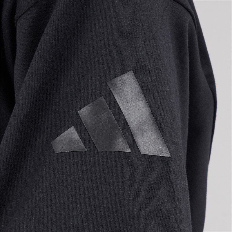 adidas Womens Soft Lux Loose Fit T-Shirt Black - Image 3