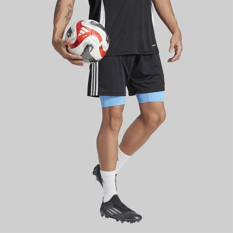 adidas Mens Techfit Tight Shorts Blue Burst - Image 5