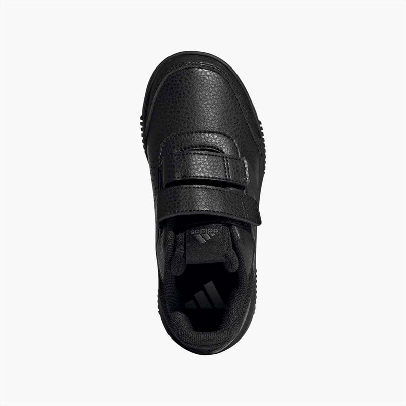 adidas Junior Tensaur Hook And Loop Velcro Trainers Core Black/Core Black/Grey Six - Image 4