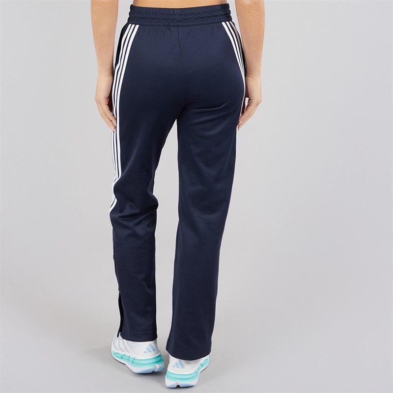 adidas Womens Iconic Wrapping 3-Stripes Snap Track Pants Legend Ink/White - Image 2