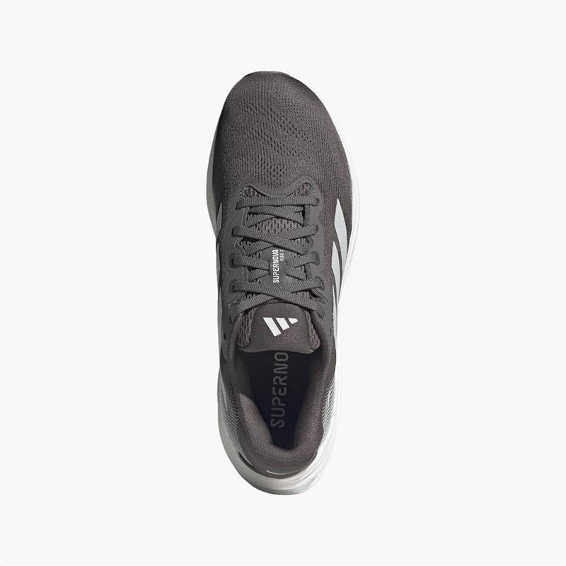 adidas Mens Supernova Rise 2 Neutral Running Shoes Charcoal/Zero Metallic/Crystal White - Image 4