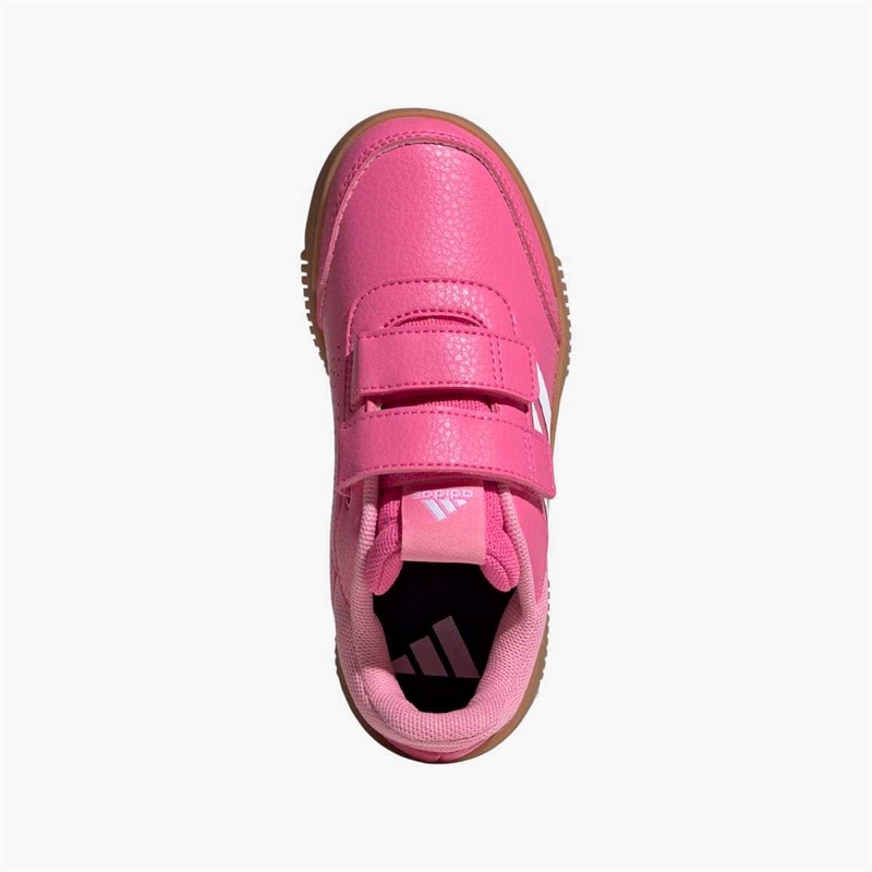 adidas Junior Girls Tensaur Hook And Loop Velcro Trainers Pulse Magenta/Cloud White/Bliss Pink - Image 4