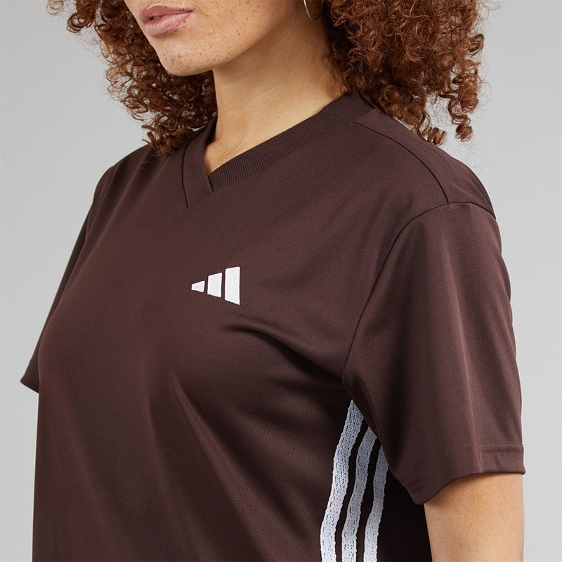 adidas Womens Sport Craft Shift Dress Shadow Brown - Image 5