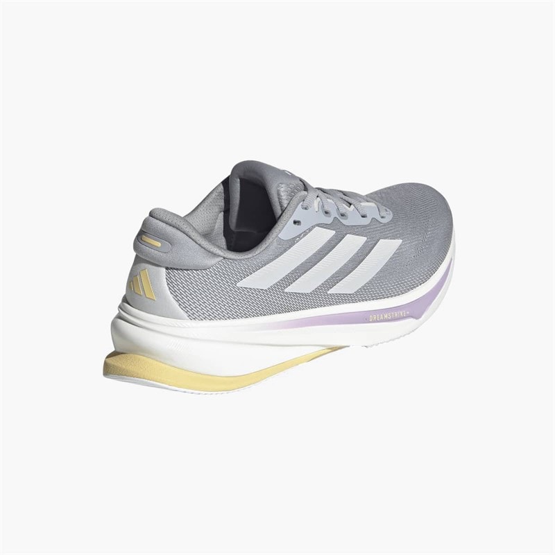 adidas Womens Supernova Rise 2 Neutral Running Shoes Halo Silver/Dash Grey/Powder Plum - Image 3