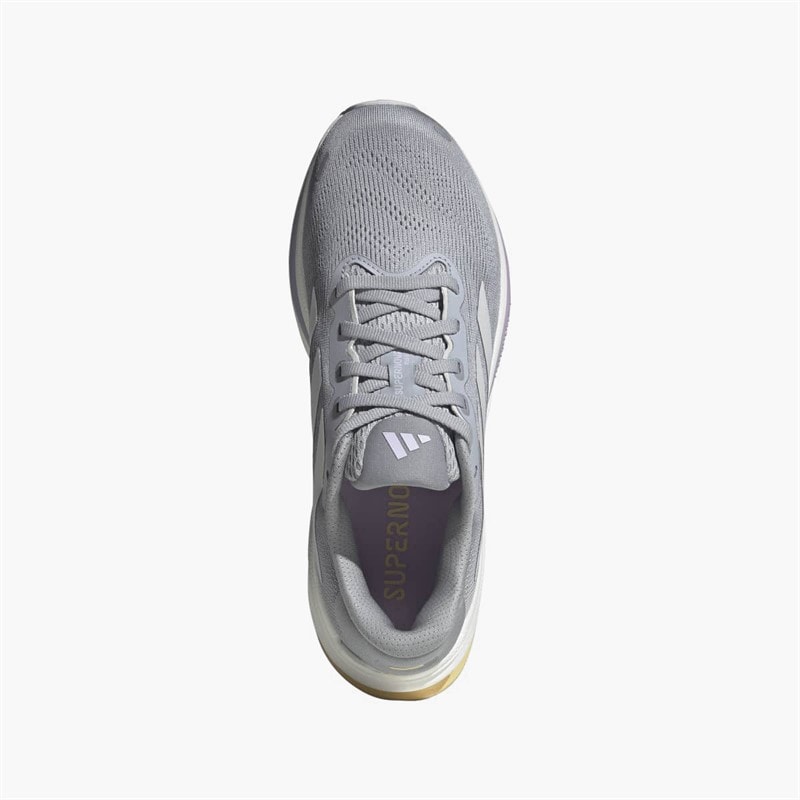 adidas Womens Supernova Rise 2 Neutral Running Shoes Halo Silver/Dash Grey/Powder Plum - Image 4