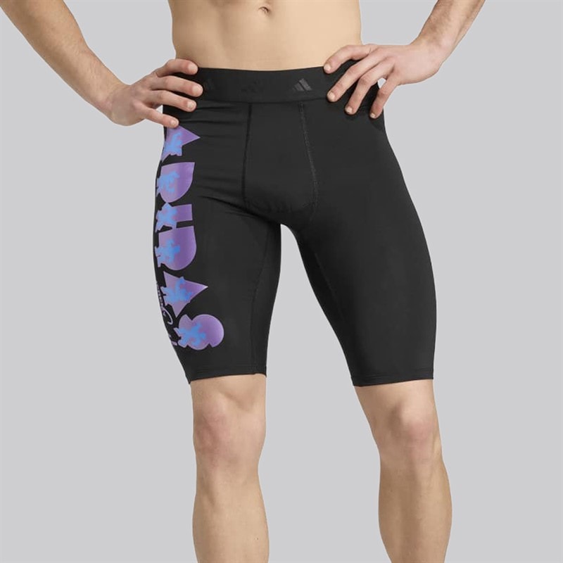 adidas Mens X Jeremy Scott Bike Shorts Black