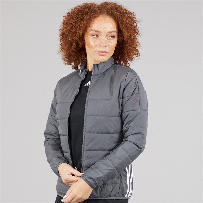 adidas Womens Puffer Golf Jacket Grey