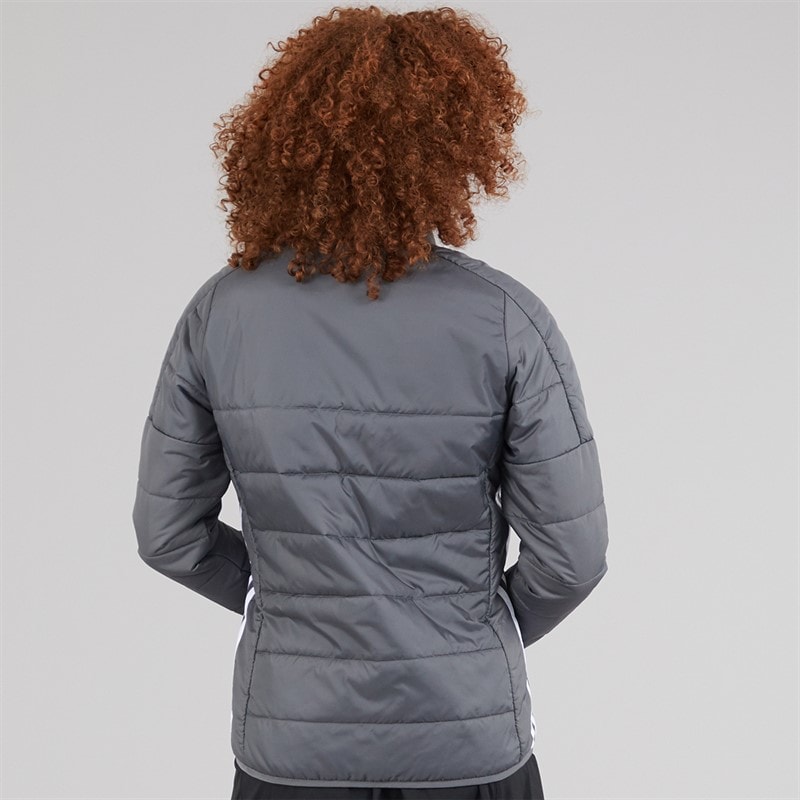 adidas Womens Puffer Golf Jacket Grey - Image 2