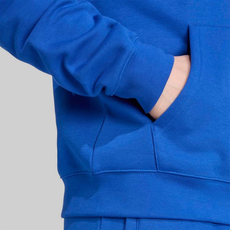 adidas Mens Messi Logo Hoodie Royal Blue - Image 5