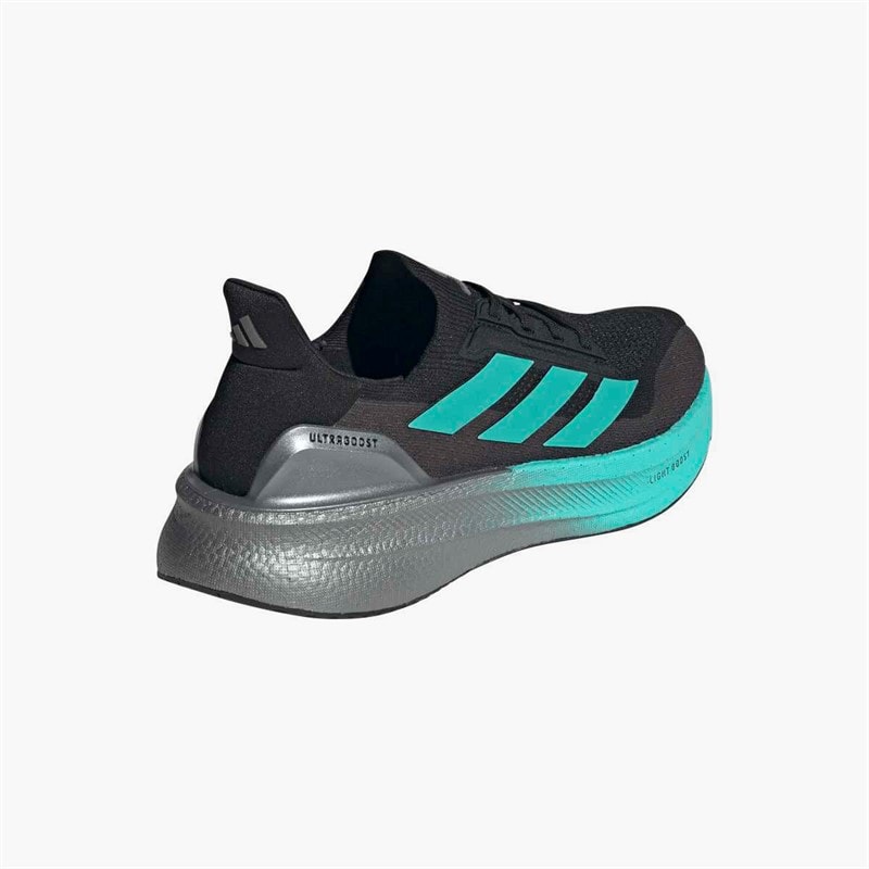 adidas Mens Mercedes AMG Petronas X Ultraboost 5X Neutral Running Shoes Core Black/Semi Mint Rush/Iron Metallic - Image 3