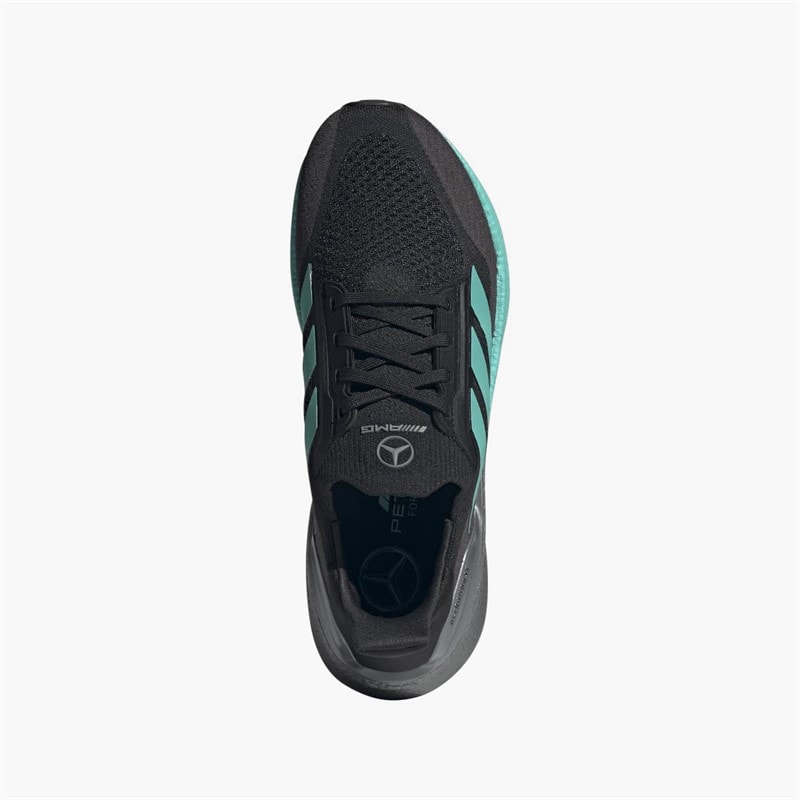 adidas Mens Mercedes AMG Petronas X Ultraboost 5X Neutral Running Shoes Core Black/Semi Mint Rush/Iron Metallic - Image 4