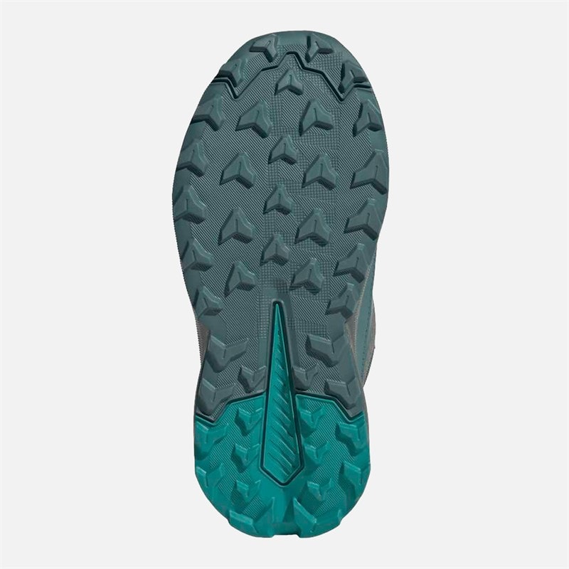 adidas Junior Terrex Trailmaker 2 Mid Rain.Rdy Waterproof Hiking Boots Cardboard/Preloved Teal/Pure Teal - Image 2