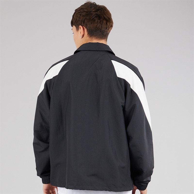 adidas Mens Stadium Track Jacket Black/Off White - Image 2